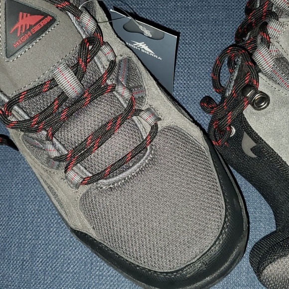 High Sierra Shoes Mens Size 11 Gray and Red Athletic Shoes with Sturdy D… - Picture 3 of 8